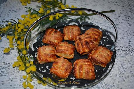 Bocaditos de hojaldre y cabello de ángel