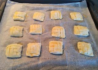 Bocaditos de hojaldre y cabello de ángel
