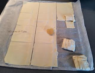 Bocaditos de hojaldre y cabello de ángel