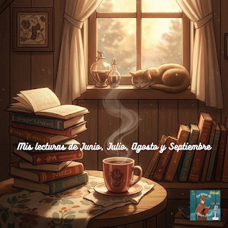 Mis lecturas del tercer trimestre de 2025 (todo lo que leí en Junio, Julio, Agosto y septiembre)