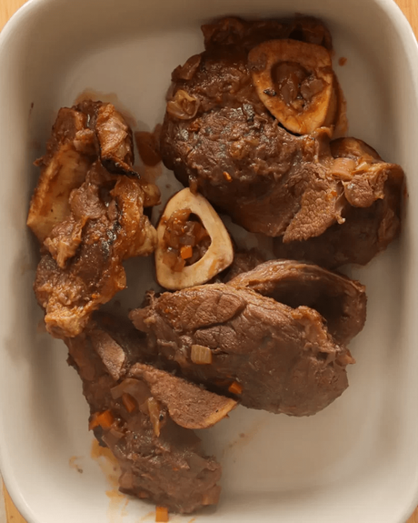 osobuco cocido