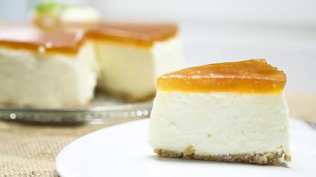 CHEESECAKE DE MELÓN SIN HORNO