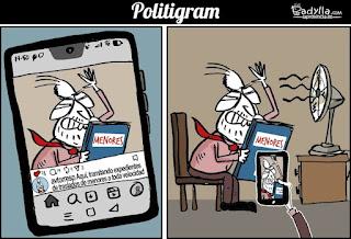 DE LAS VIÑETAS DE HUMOR DE HOY LUNES, 13 DE OCTUBRE