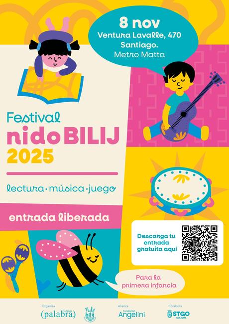 El Festival Nido BILIJ 2025 se realizará el sábado 8 de noviembre en Parque Artesana Alicia Cáceres