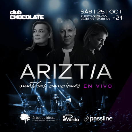 Ariztía regresa con su emotivo concierto “Nuestras Canciones” en Club Chocolate