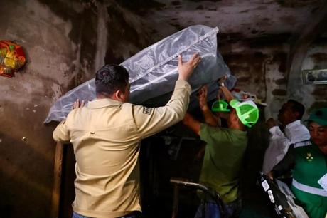 Refuerzan labores de rehabilitación en Tamazunchale tras inundaciones