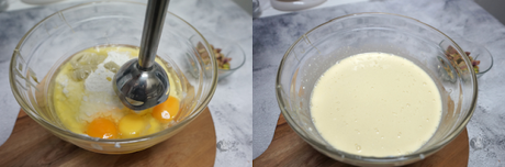 Tarta de queso y pistacho en freidora de aire Tarta de queso y pistacho en freidora de aire