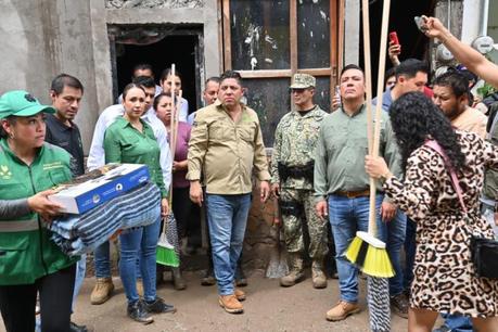 Mantienen coordinación con alcaldes de la Huasteca para atender afectaciones por lluvias Mantienen coordinación con alcaldes de la Huasteca para atender afectaciones por lluvias