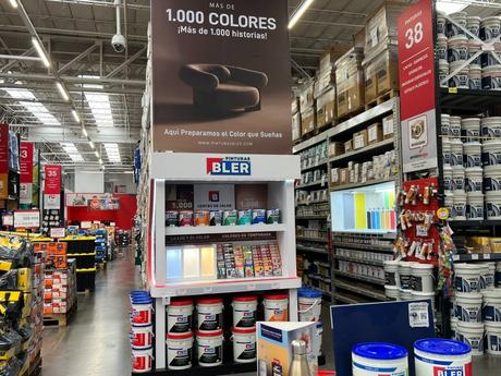 Pinturas BLER avanza en su estrategia de expansión con nuevos Centros de Color en tiendas EASY de Colombia