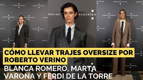 Roberto Verino,sastrería masculina,Tendencias otoño invierno 2025,moda femenina,Chaquetas oversize,Blanca Romero estilo,Marta Varona moda,Ferdi de la Torre,sastrería femenina,Trajes de mujer,moda española,