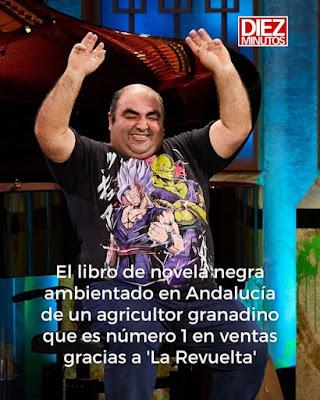 Custodio Pérez, autor de tres novelas negras, es descubierto en La Revuelta.