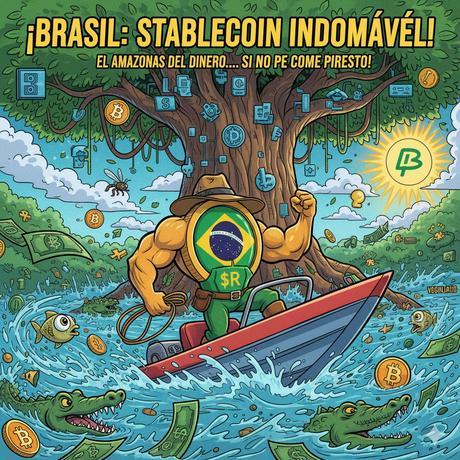La stablecoin brasileña que quiere domar el Amazonas del dinero digital