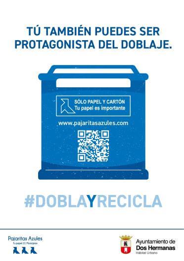 «Dobla y Recicla» campaña para fomentar el reciclaje puesta en marcha por Pajaritas Azules de ASPAPEL «Dobla y Recicla» campaña para fomentar el reciclaje puesta en marcha por Pajaritas Azules de ASPAPEL