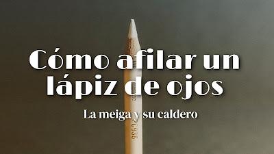 Cómo afilar un lápiz de ojos Cómo afilar un lápiz de ojos