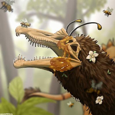 Unas cuantas ilustraciones dinosaurianas... (CVII)