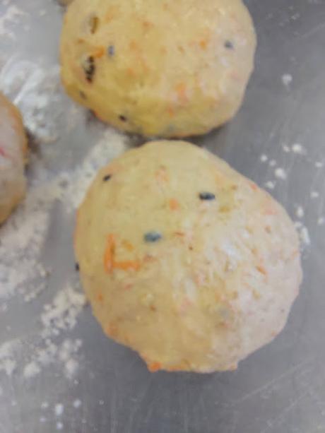 PANECILLOS DE ZANAHORIA, SEMILLAS Y COPOS DE AVENA