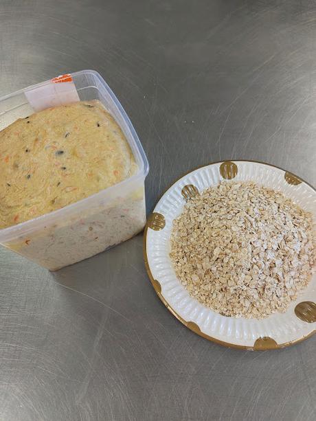 PANECILLOS DE ZANAHORIA, SEMILLAS Y COPOS DE AVENA