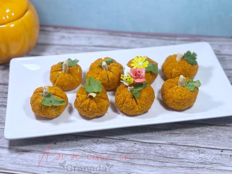 Calabacitas de queso y nueces
