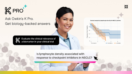 Owkin lanza K Pro, el primer copiloto de IA agente para biomedicina basado en razonamiento biológico Owkin lanza K Pro, el primer copiloto de IA agente para biomedicina basado en razonamiento biológico