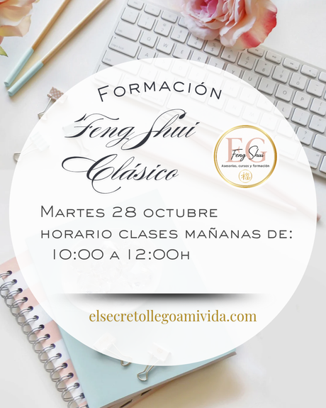 ✨NOVEDAD💕 por la mañana🔸Formación Feng Shui Clásico Estrellas voladoras✨