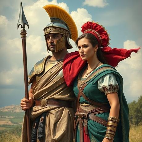 El lugar  de la mujer en la legión.