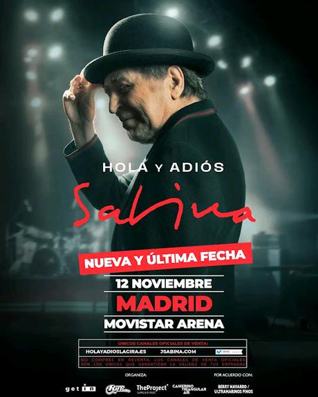 JOAQUÍN SABINA: ÚLTIMA OPORTUNIDAD EN MADRID JOAQUÍN SABINA: ÚLTIMA OPORTUNIDAD EN MADRID