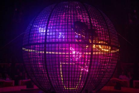 Globo de la muerte en el Circo Raluy Legacy globo de la muerte