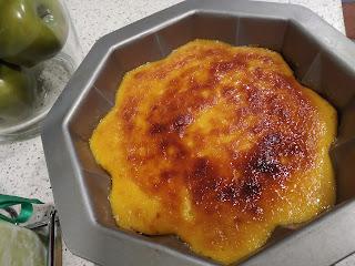 FLAN DE HUEVO CON MANGO