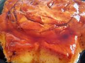 Flan huevo mango
