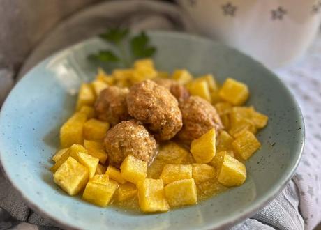 Albóndigas en pepitoria