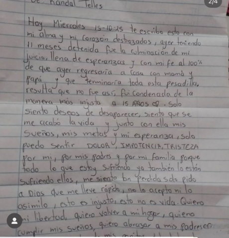 Venezuela: Una joven de 22 años enfrenta 15 años de cárcel por un video crítico en TikTok Venezuela: Una joven de 22 años enfrenta 15 años de cárcel por un video crítico en TikTok