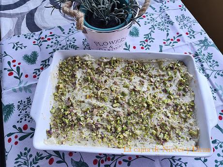 Tiramisú de pistachos sin gluten: Un giro al clásico italiano