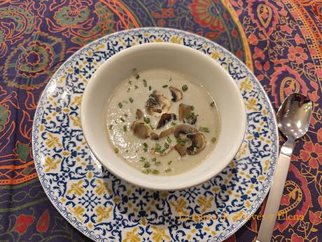 Crema de Champiñones Casera y muy fácil