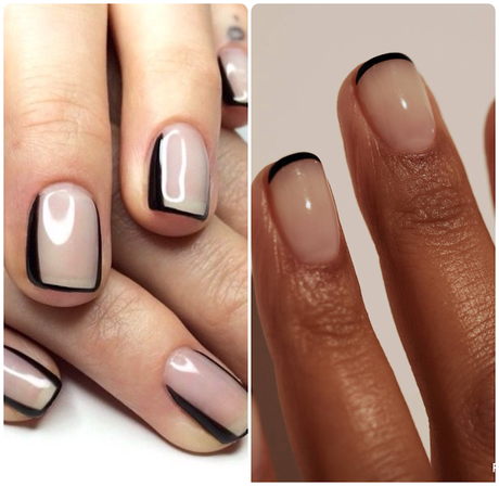 floating French nails: la manicura nail art minimalista y viral del 2025. Descubrí ideas para lucir uñas elegantes y modernas.