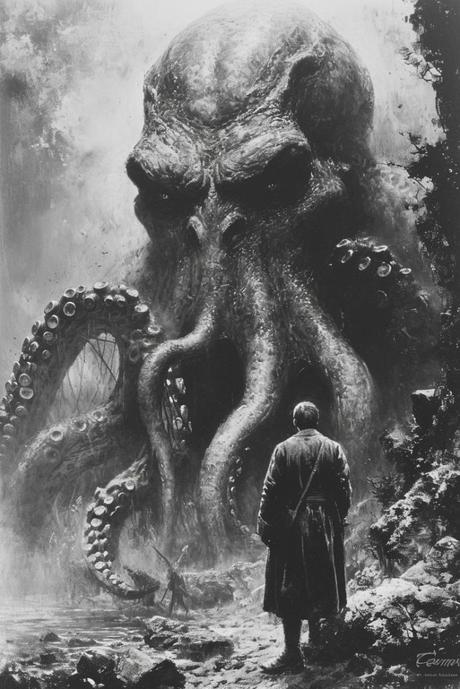 Mientras tanto en un sueño cósmico: Cthulhu