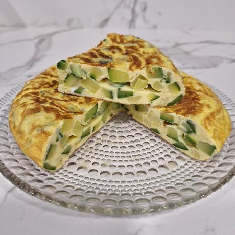 Tortilla fácil de calabacín