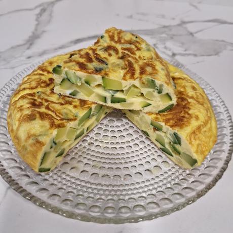 Tortilla fácil de calabacín Tortilla fácil de calabacín