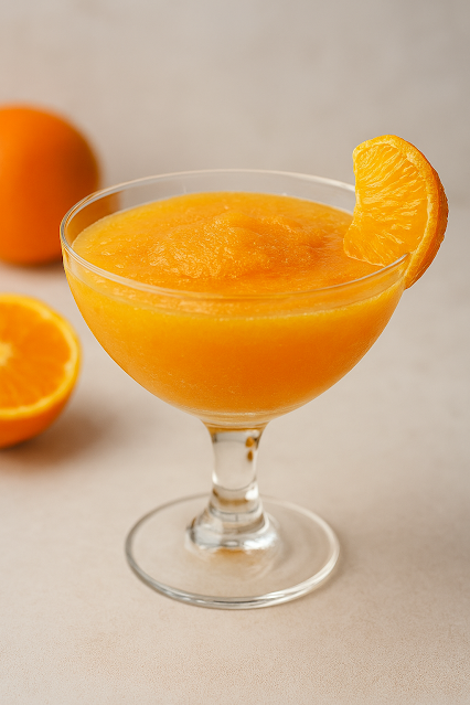 SORBETE DE MANDARINA SORBETE DE MANDARINA