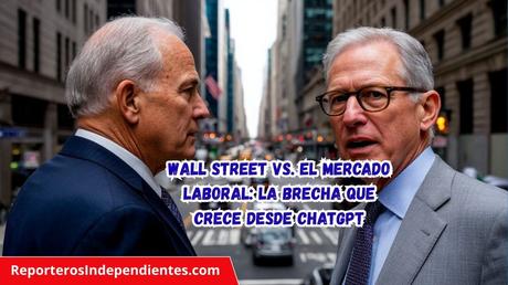 Wall Street vs. el mercado laboral: la brecha que crece desde ChatGPT Wall Street vs. el mercado laboral: la brecha que crece desde ChatGPT