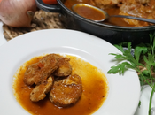 Solomillo cerdo salsa zanahorias