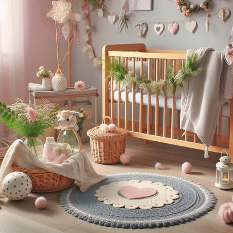 Decorar El Espacio Del Bebe Y Crear Calma Con Flores Naturales 3