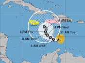 formó Melissa trayectoria amenaza República Dominicana.