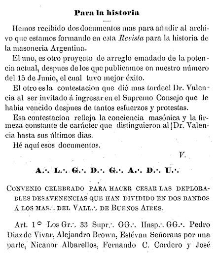 Cartas fundacionales de la masonería argentina 1857-1858. Documentos críticos