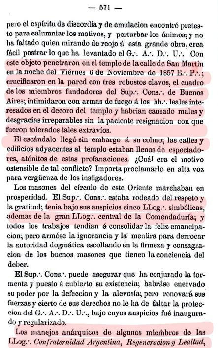 Cartas fundacionales de la masonería argentina 1857-1858. Documentos críticos