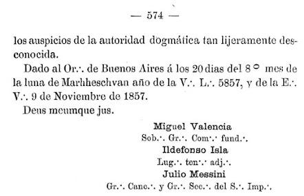 Cartas fundacionales de la masonería argentina 1857-1858. Documentos críticos