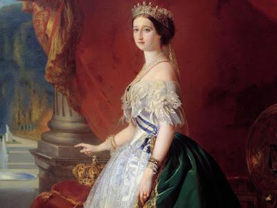 Eugenia de Montijo (1852). Franz Xaver Winterhalter. Imagen: RMN-Grand Palais / Franck Raux. Eugenia de Montijo (1852). Franz Xaver Winterhalter. Imagen: RMN-Grand Palais / Franck Raux.