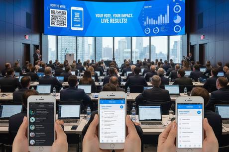 Custom Vote ofrece sistemas de votación online en tiempo real para juntas, eventos y congresos Custom Vote ofrece sistemas de votación online en tiempo real para juntas, eventos y congresos