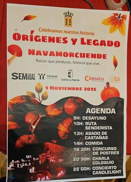 Navamorcuende celebra el 1 de noviembre la ‘II Muestra de la castaña’