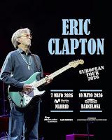Concierto de Eric Clapton en Madrid y Barcelona