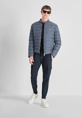 Antony Morato,FW 25/26,moda masculina,Lisboa,estilo urbano,elegancia contemporánea,menswear,tendencias otoño invierno,moda italiana,chaquetas híbridas,terciopelo,ripstop,siluetas deconstruidas,street style,urban fashion,colección masculina,lookbook,moda hombre,fashion masculino,style,